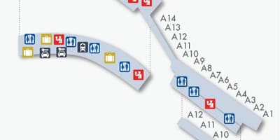 Madrid barajas ترمینال نقشه